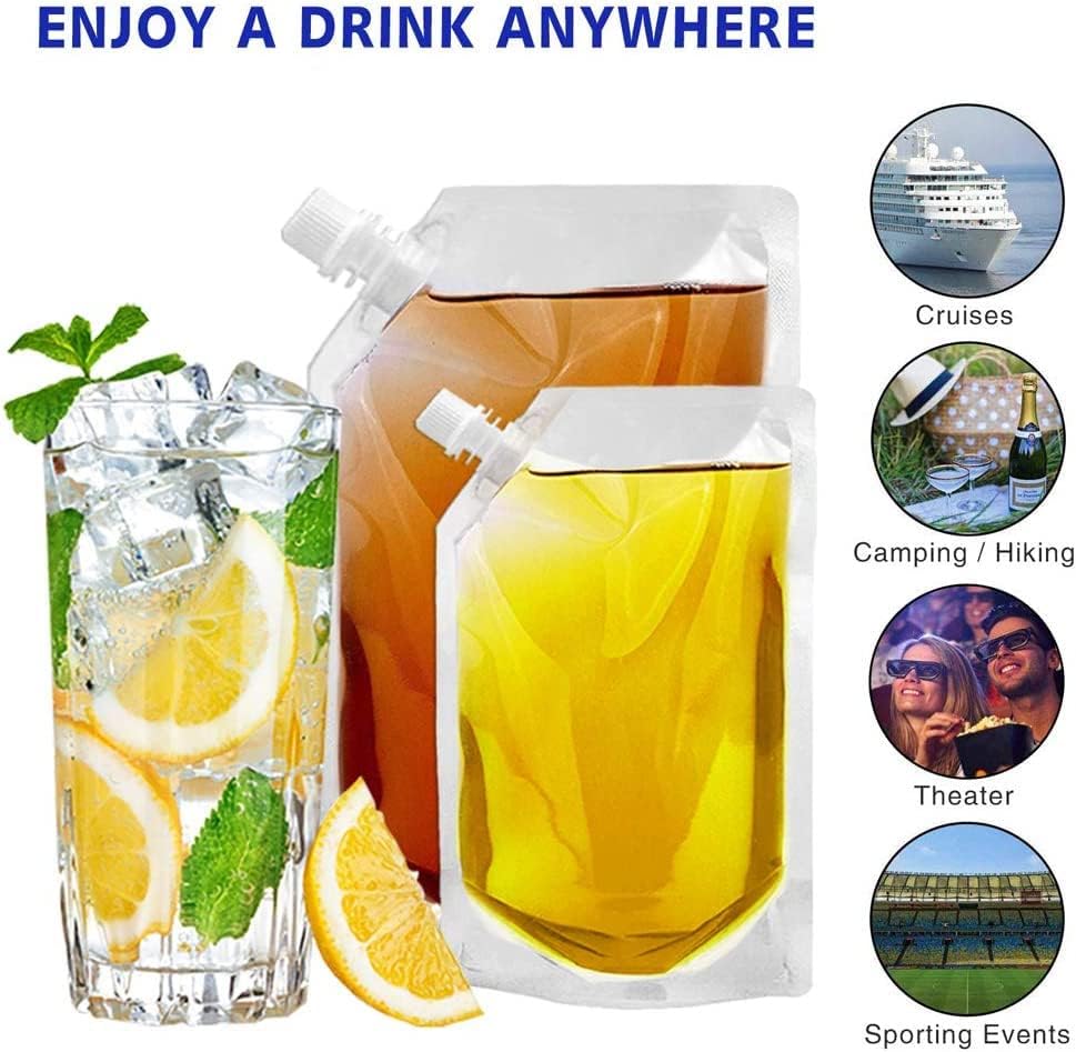 Vignee versatile flasks for cruises, camping, and stadium outings