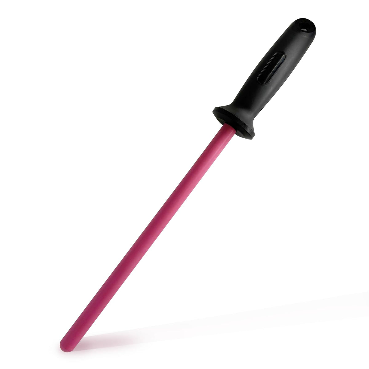 VIGORCRAFT Ruby Sharpener Rod on kitchen counter for precise honing