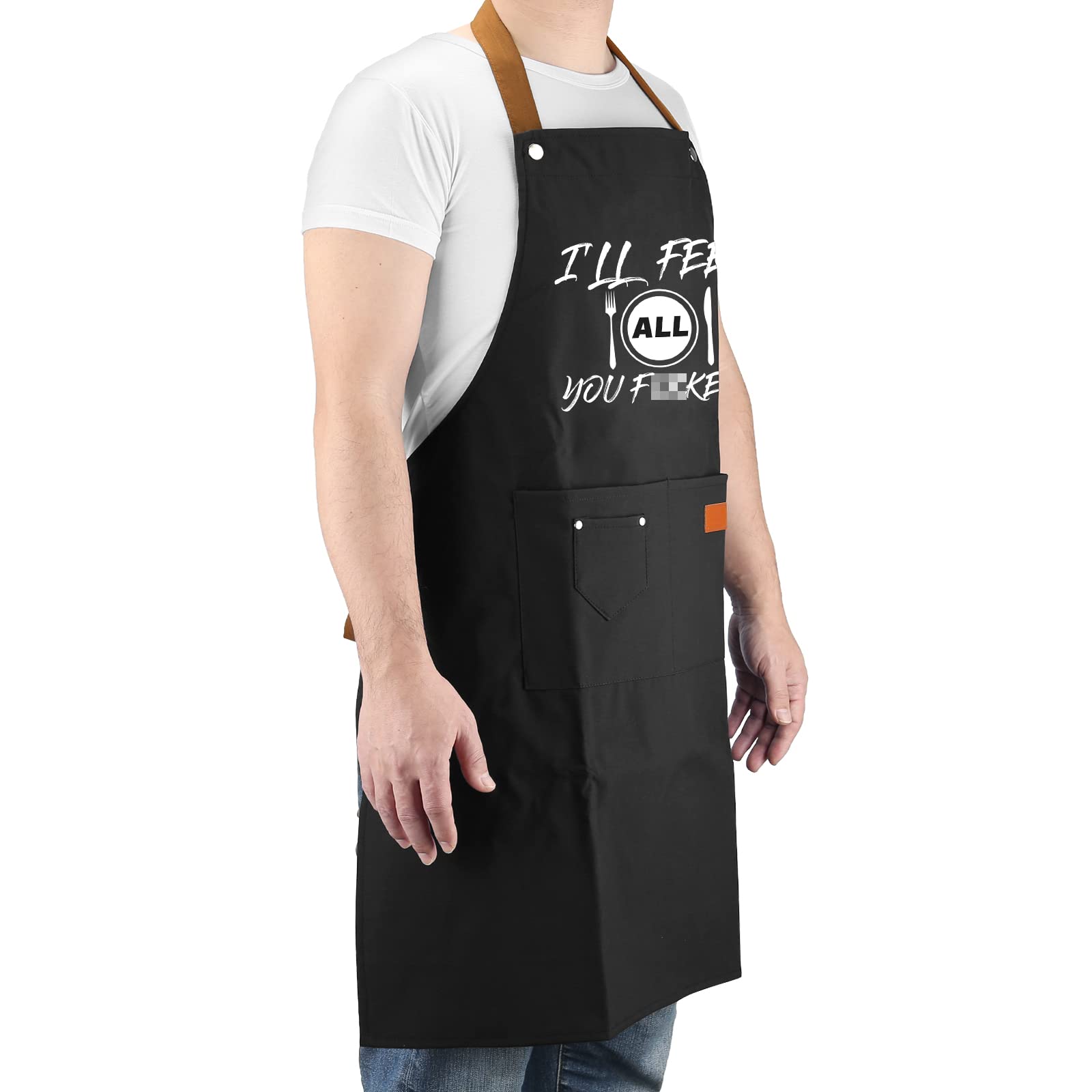VIISPIRIT Easy-care apron that dries quickly after use