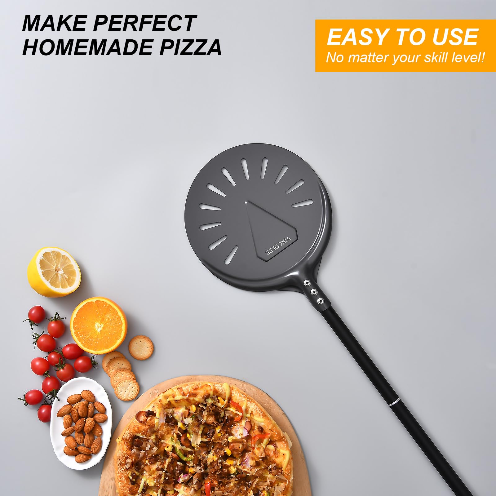 VIKCOLEE suitable for wood-fired ovens for authentic home baking.