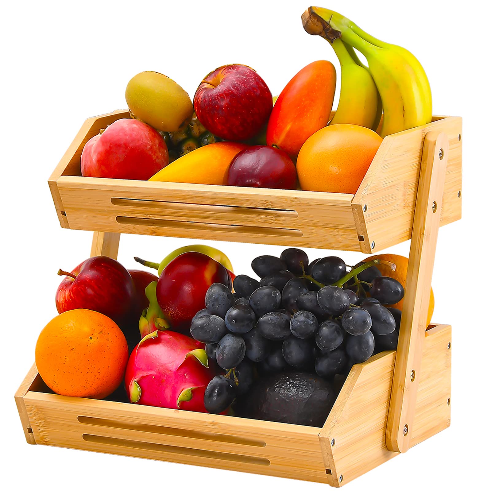 VIKEYHOME bottom-tier storage for vegetables at hand