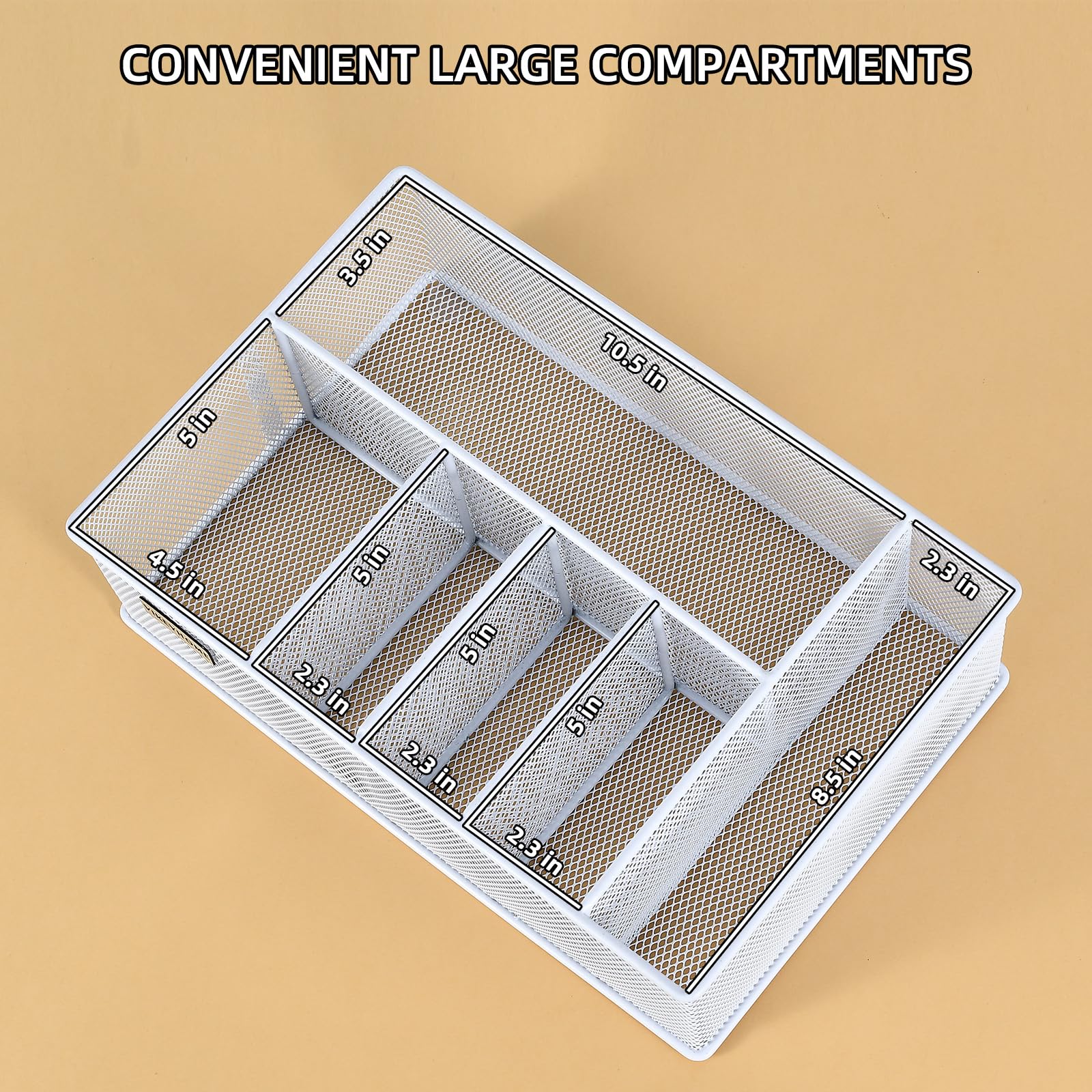 VIKEYHOME durable metal construction offers lasting use in busy kitchens and picnics.