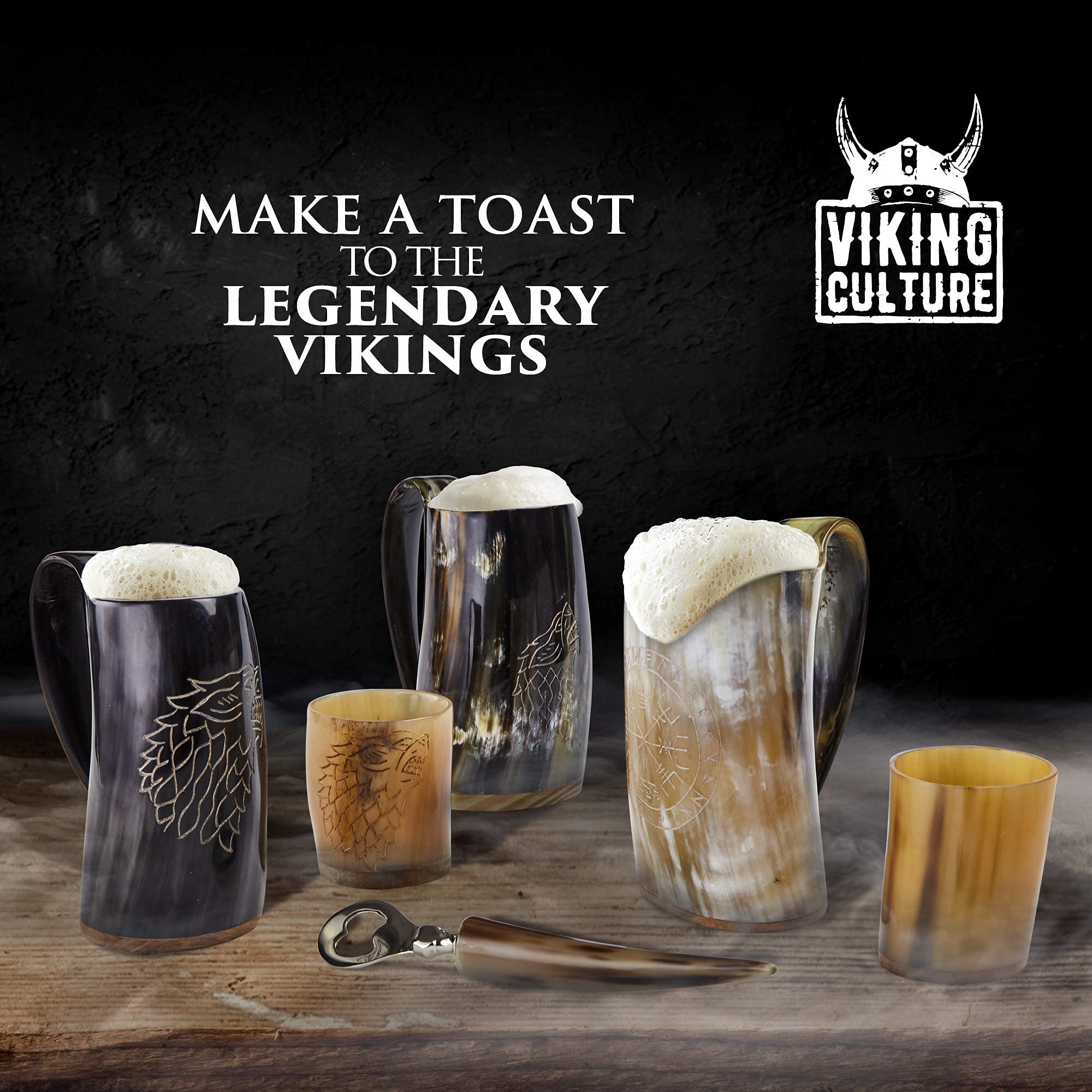 Viking Culture gift bag presents a ready-to-gift present for beer lovers.