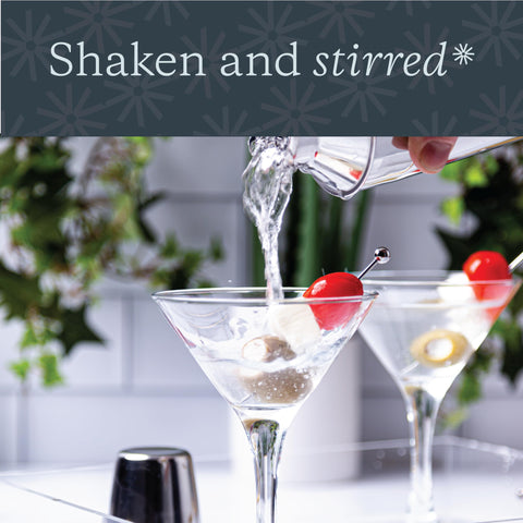 Vikko martini glasses elevate the cocktail hour and entertaining
