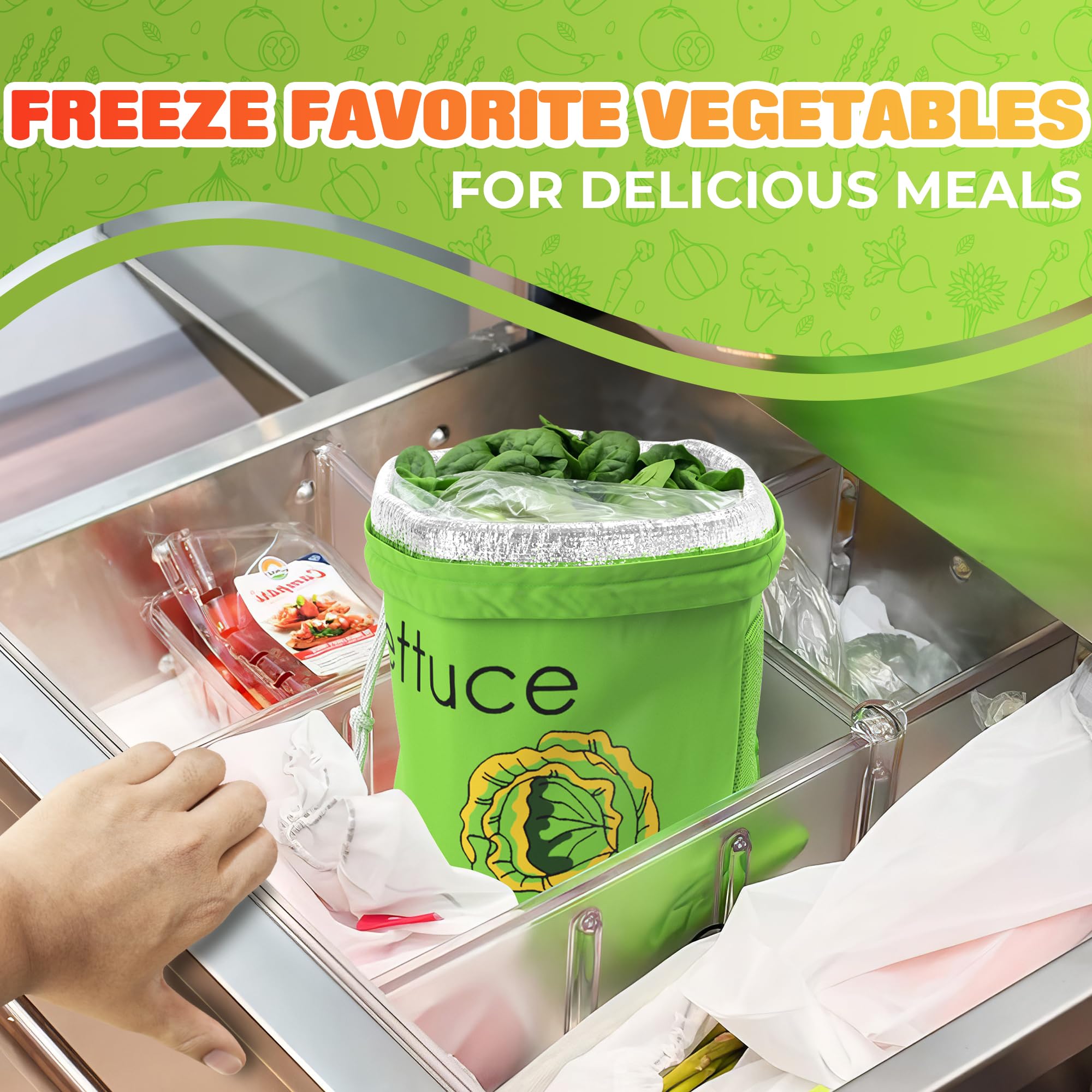 VIKROM banana-saver bag keeps fruit organized on the go.