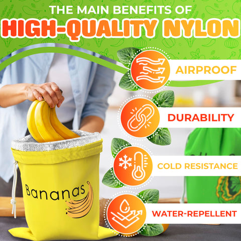 VIKROM fridge-storage bags demonstrate durability and compact organization.