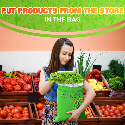 VIKROM lettuce-saver bag protects greens in the crisper.