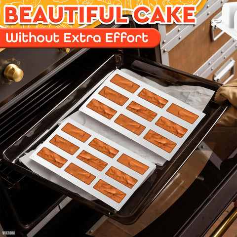 VIKROM multi-purpose entremet mold for cakes, ice cream, and more.