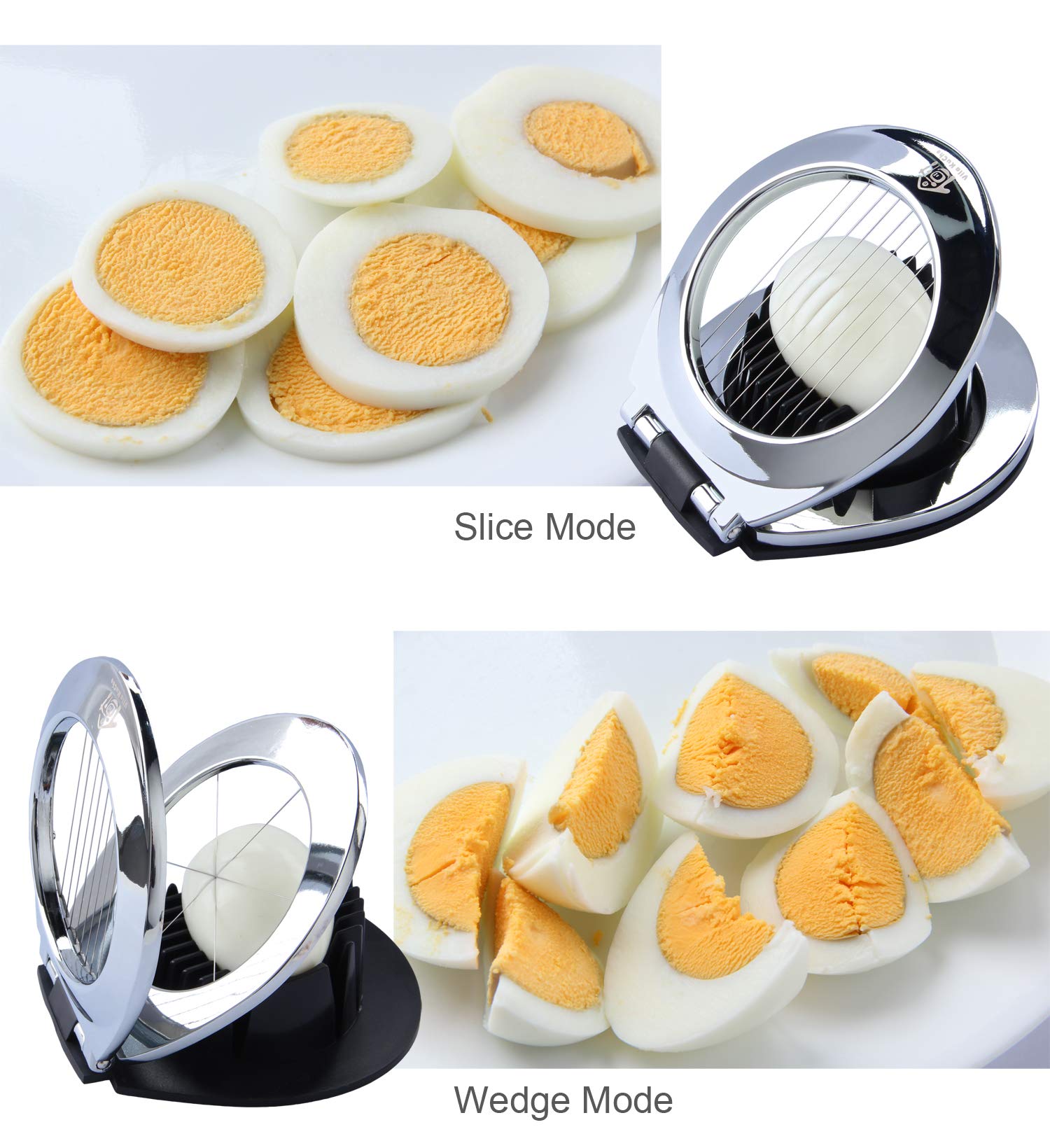 Vila KuChe egg slicer dishwasher-safe design for simple cleanup.