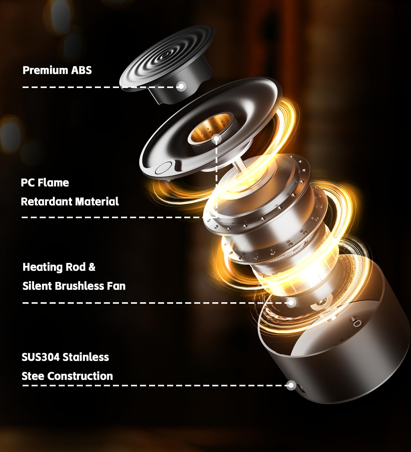 Vilupvie smoker kit featuring a brushless fan for smooth, fast smoke