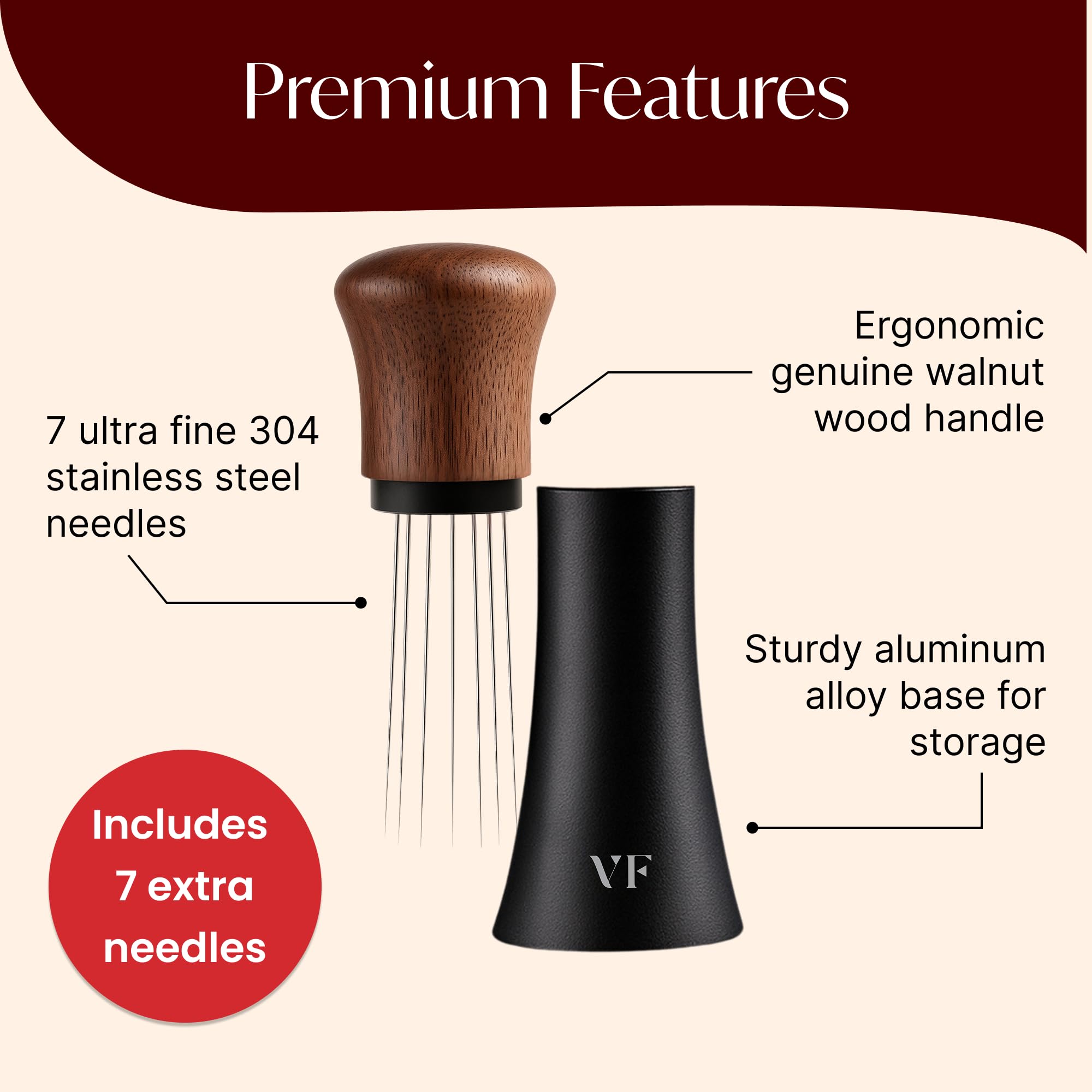 VIN FRESCO WDT replacement needles keep performance consistent over time.