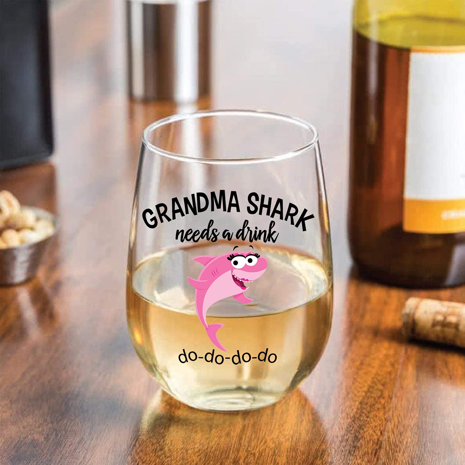 Vine Country gift-ready glass suited for grandma, mom, or friend.