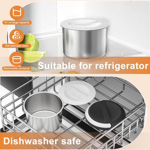 Vingud electric lunch box silicone seal demonstrates leakproof design.