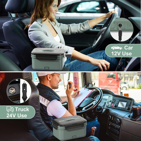 Vingud four-in-one self-heating lunch box suitable for home, car, and truck use