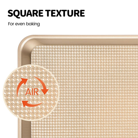 Vinino set of 3 sizes covers cookies to sheet meals.