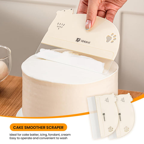 Vinland cake smoother ideal for frosting, fondant, and cream tasks.