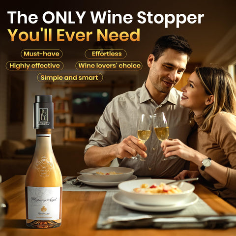 VinoMate elegant bar accessory enhances any wine setup