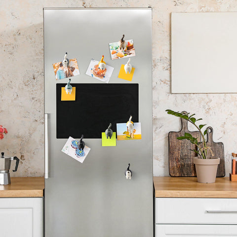 Vinsiora note-holding magnets keep messages organized without residue.