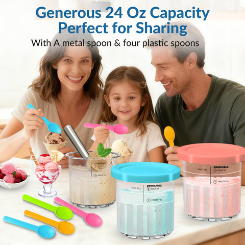 Leak-proof lids prevent freezer odor transfer and spills