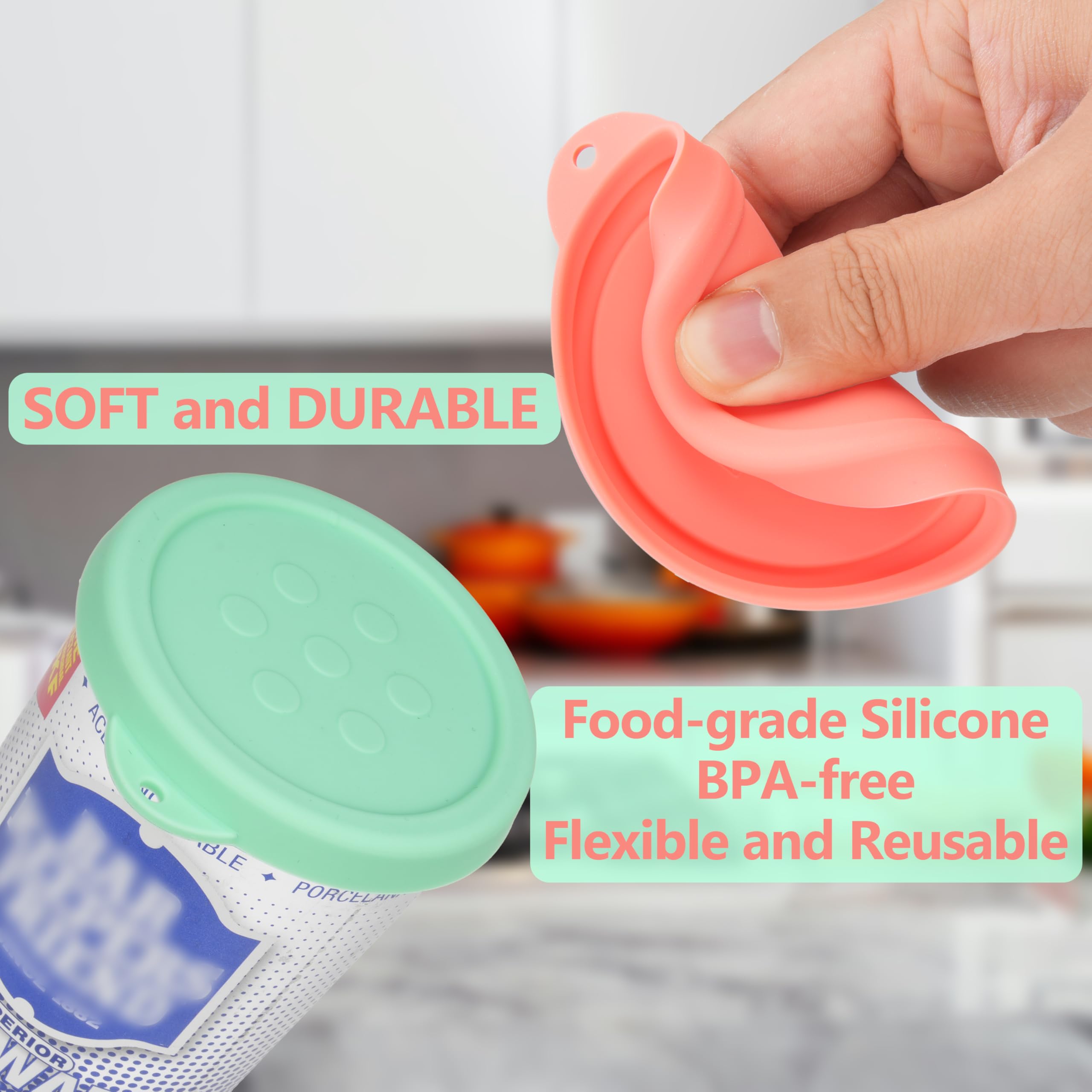 Soft BPA-free material; durable lid for repeated use in cleaning routines.
