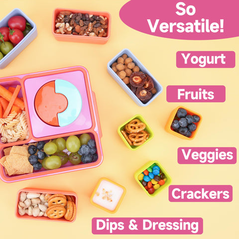 Viotiin freezer-safe dip container preserves sauces for later.