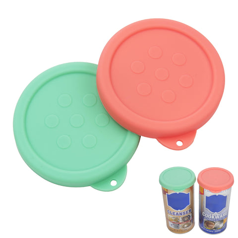 Viotiin silicone powder cleanser lid sealing Bar Keepers Friend can to keep powder dry.