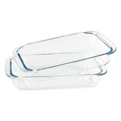 VIPHIEC dishwasher-safe glass dish, easy to clean after meals.