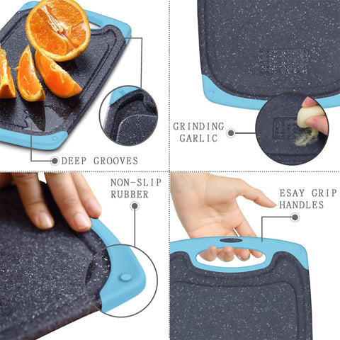 Viretang aqua grind-area board for garlic and ginger prep
