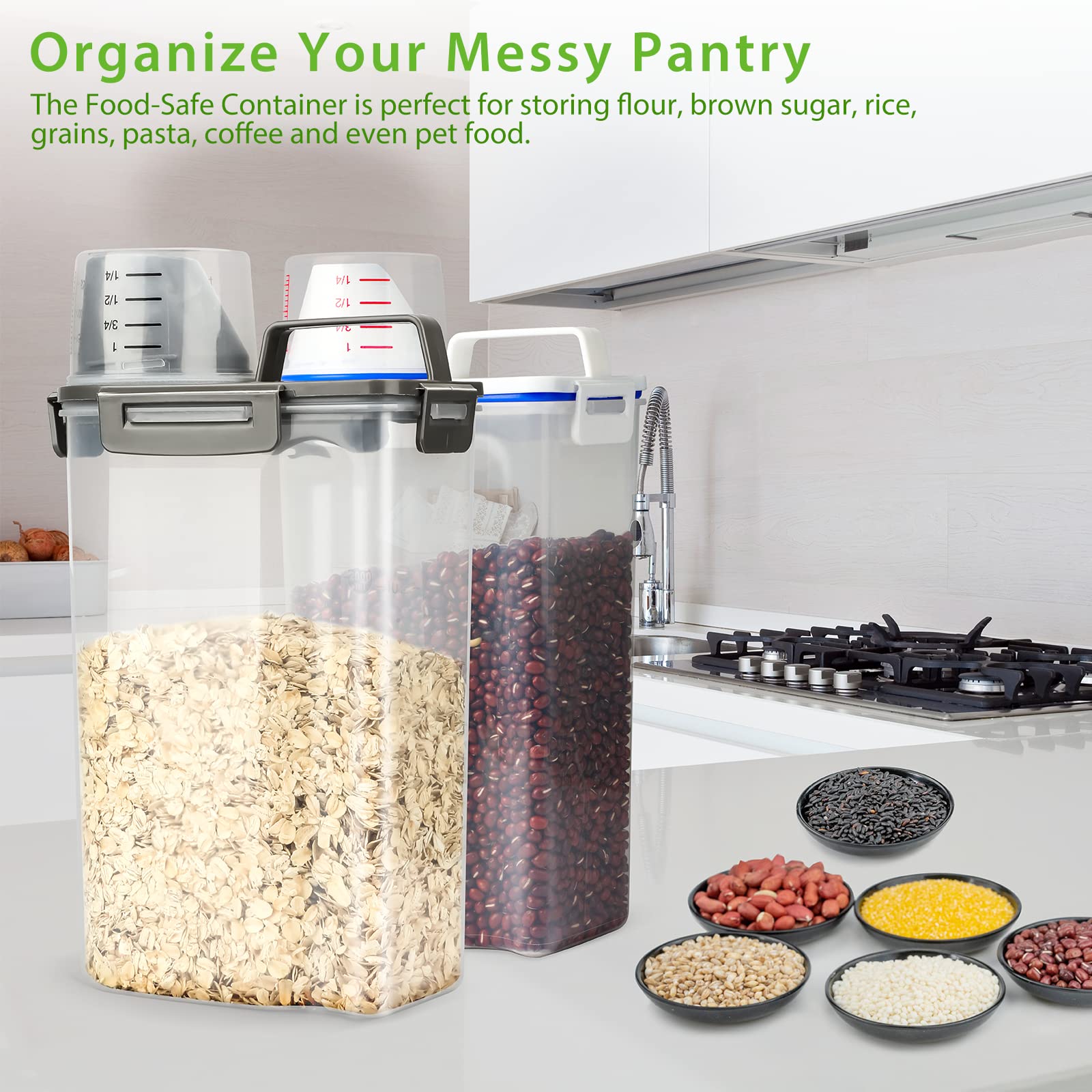 Viretec BPA-free plastic for safe pantry storage