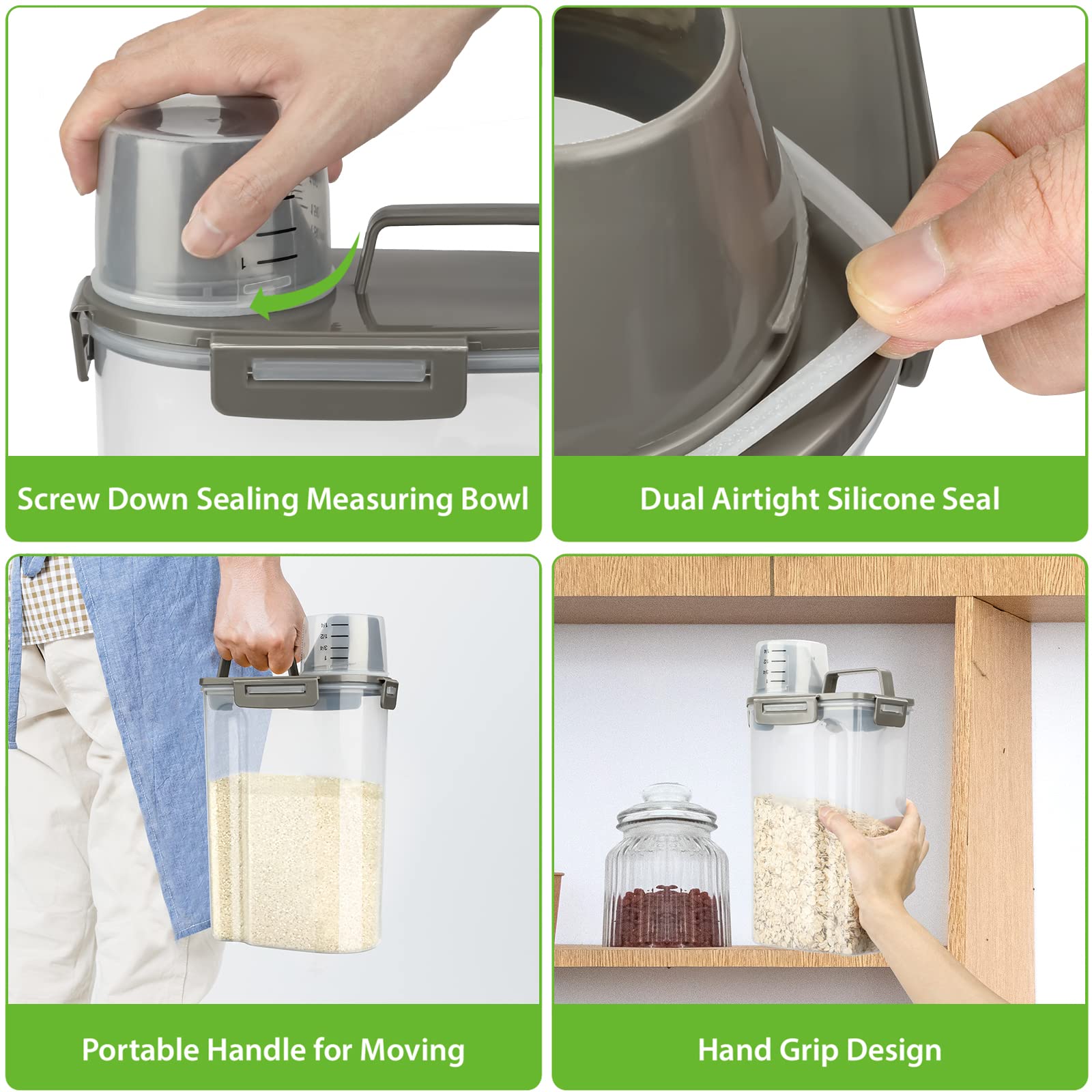 Viretec clear body for quick content checks
