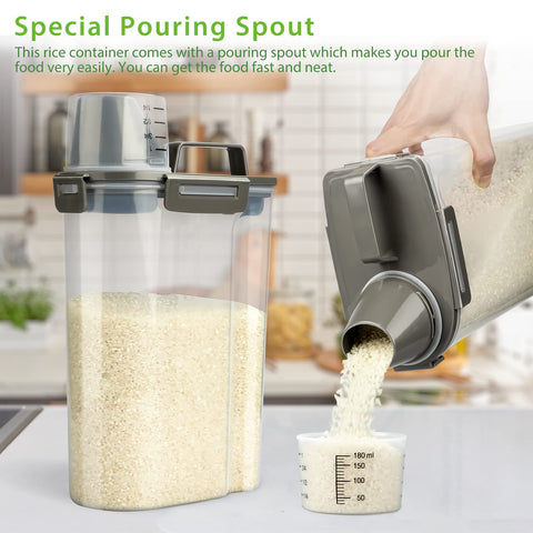 Viretec measuring cup included for accurate portions