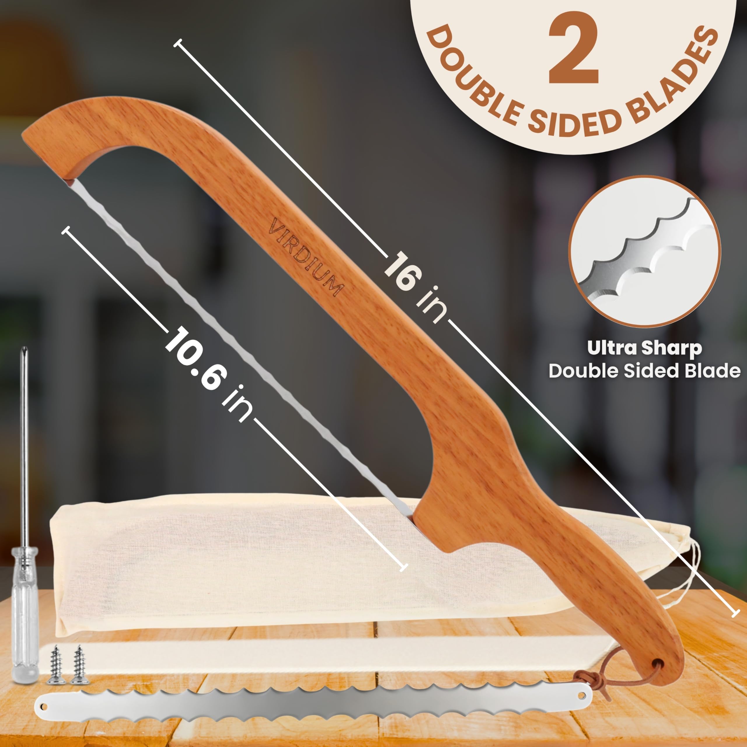 VIRDIUM ergonomic grip remains secure when hands are wet.