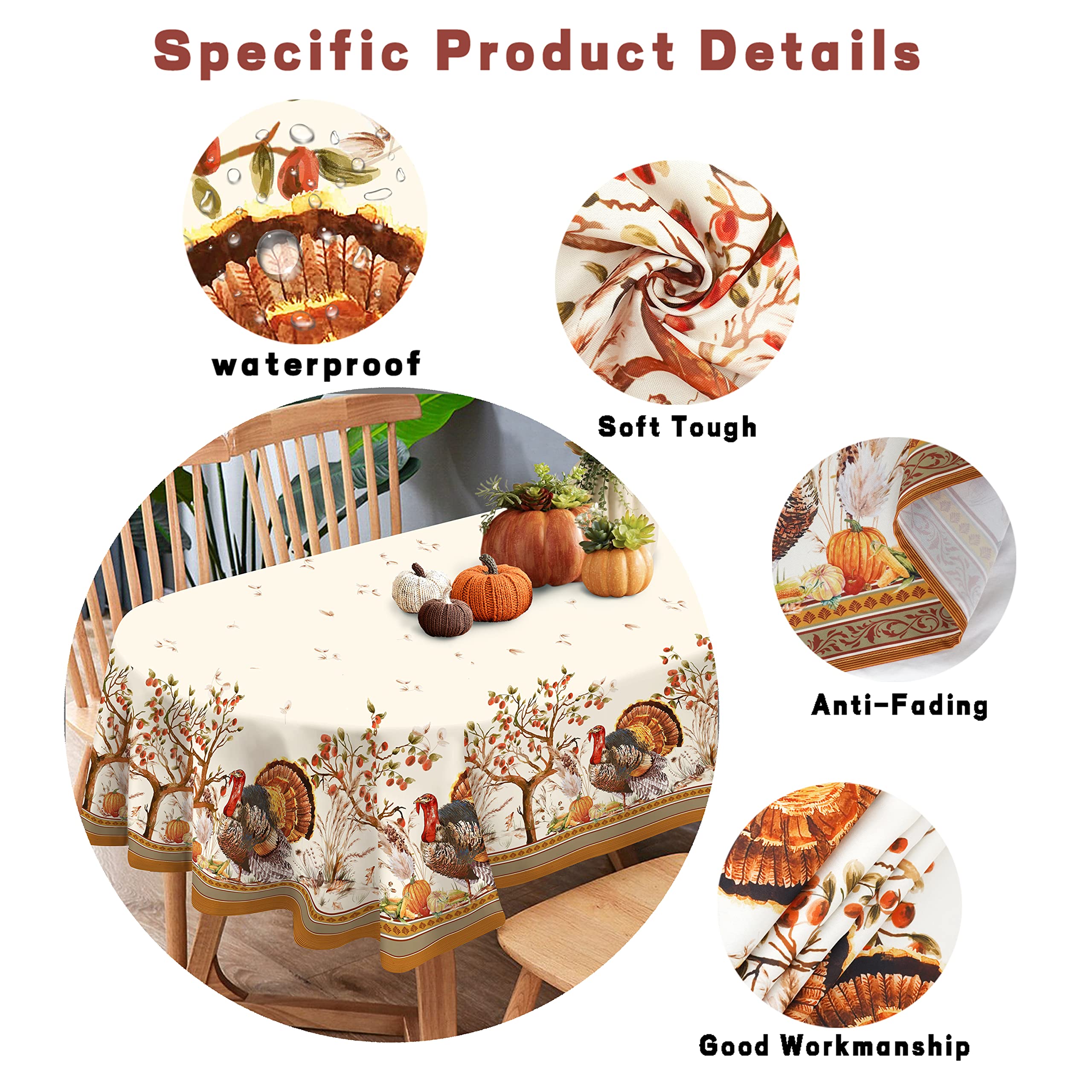 Virtumob care guide for washing and maintaining the tablecloth