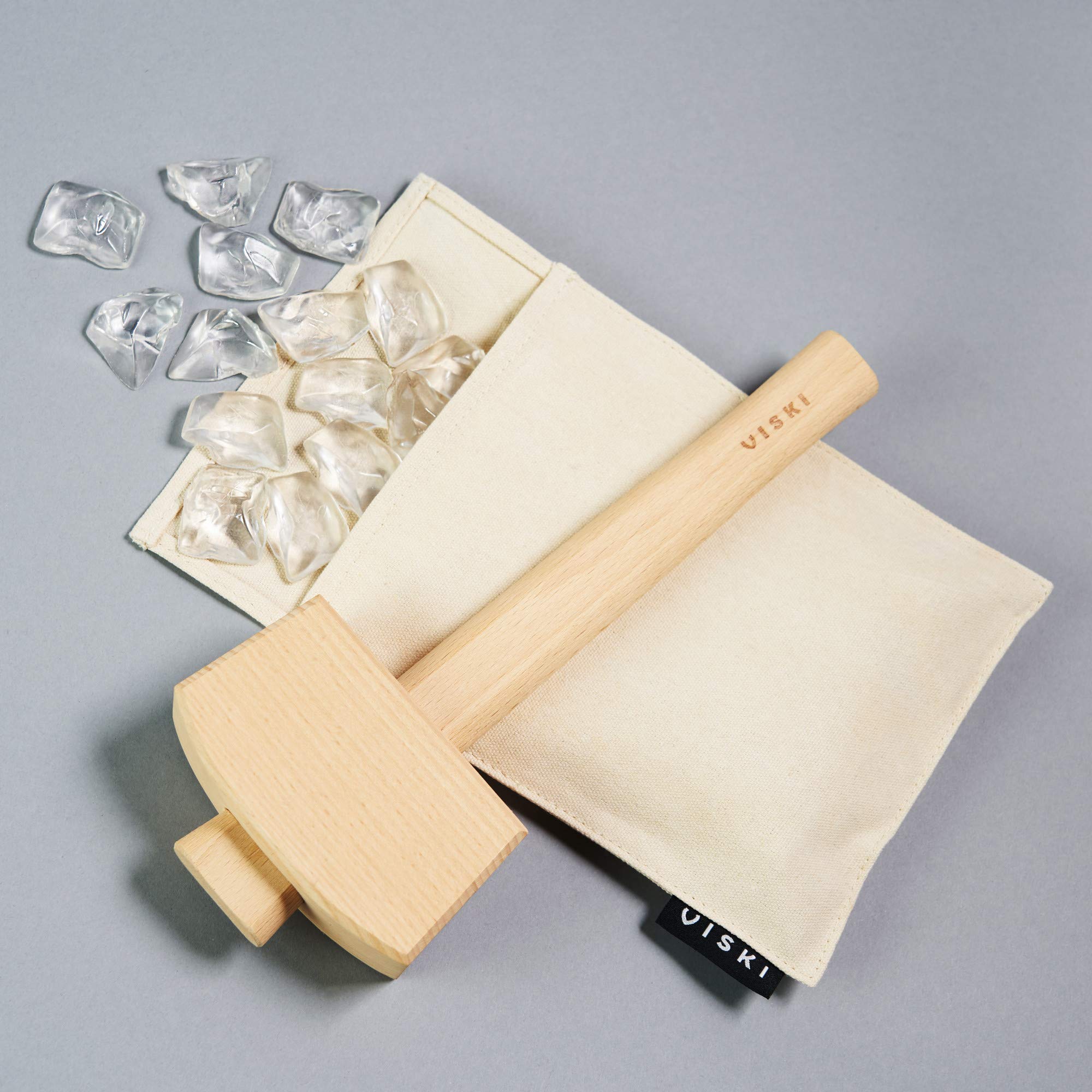 Viski crushed ice demo ideal for juleps and mint cocktails.
