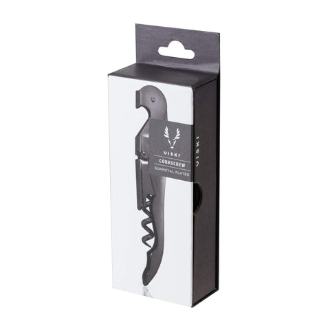 Viski gunmetal signature gift-ready packaging makes it a thoughtful gift for wine lovers.