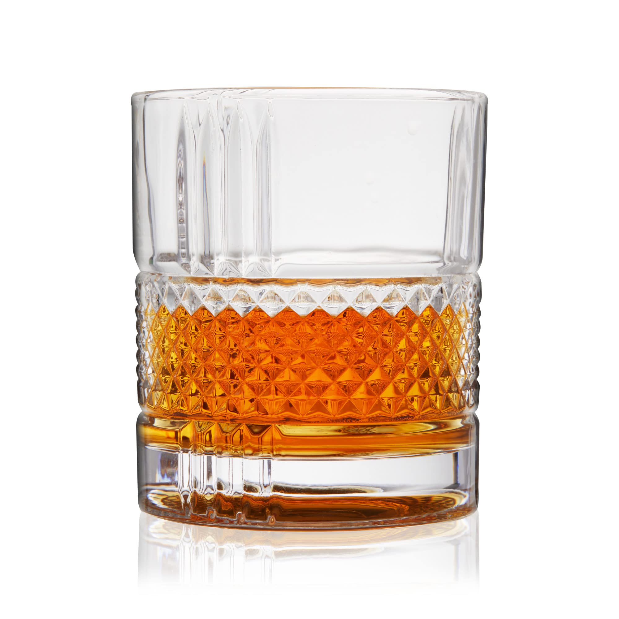 Viski Revolve old-fashioned glass perfect for classic cocktails