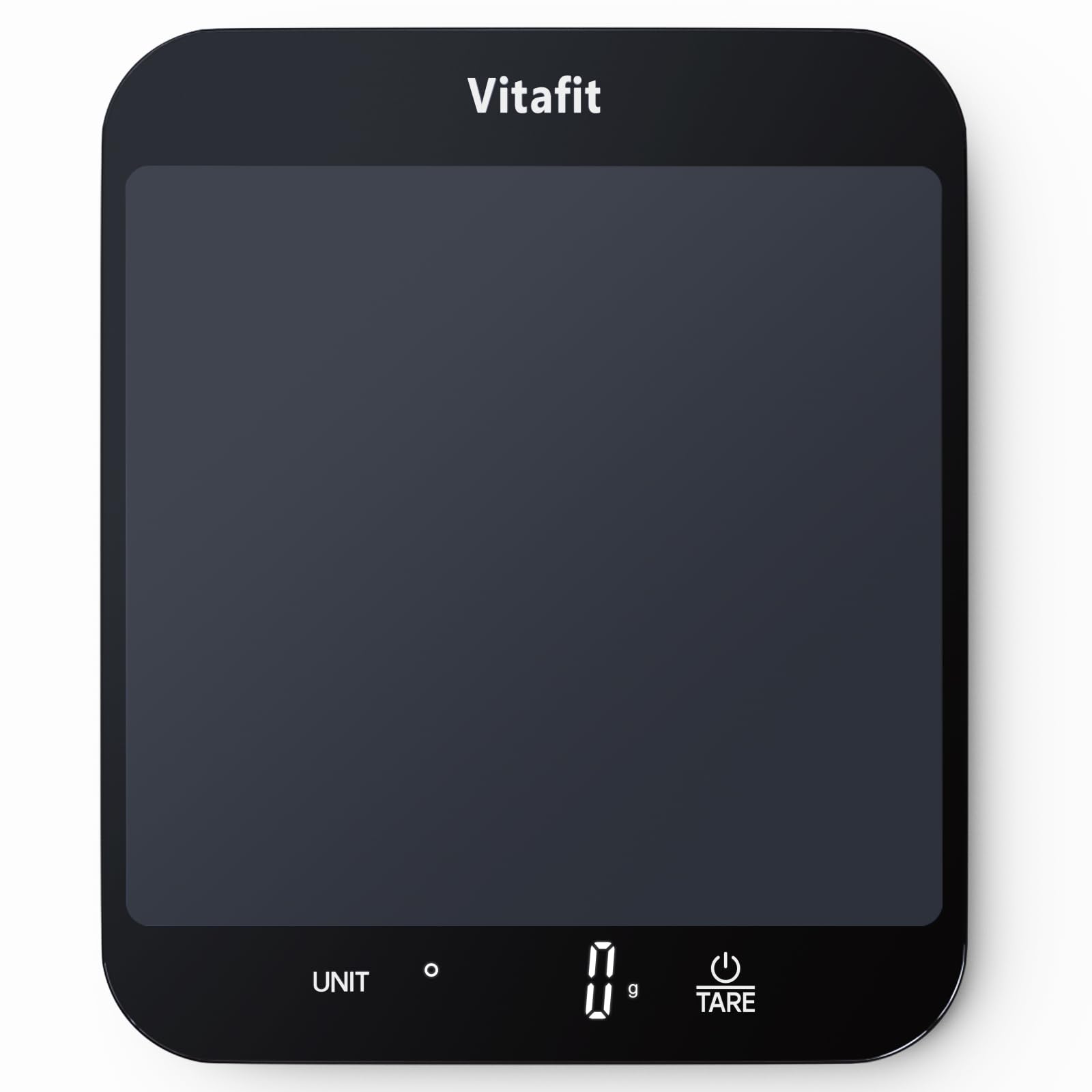 Vitafit 33lb scale with LED display for precise measurements during cooking