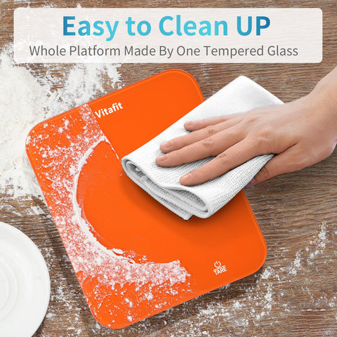 Vitafit 3 AAA batteries power the scale reliably
