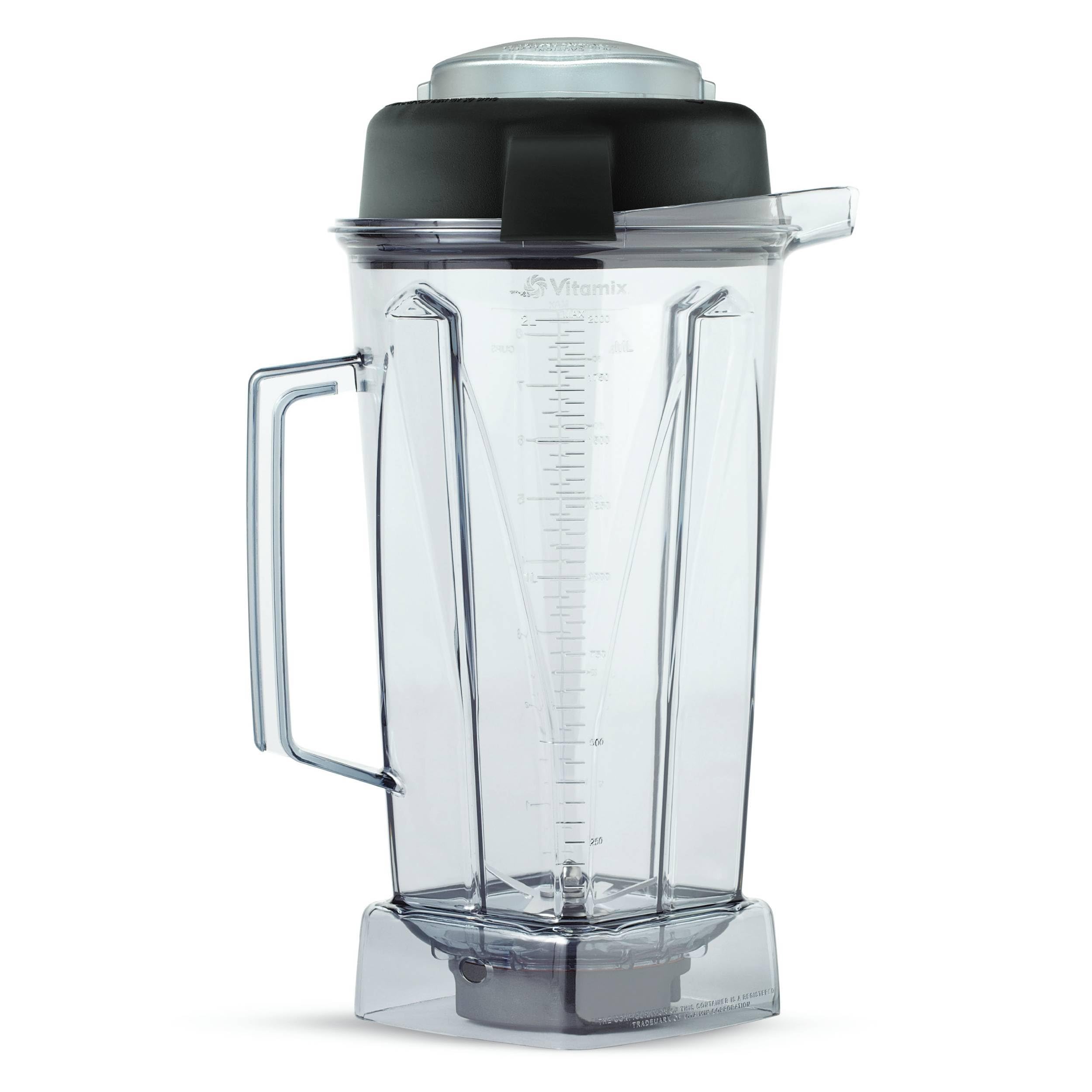 Vitamix 15856 64-ounce clear container front view for large batches