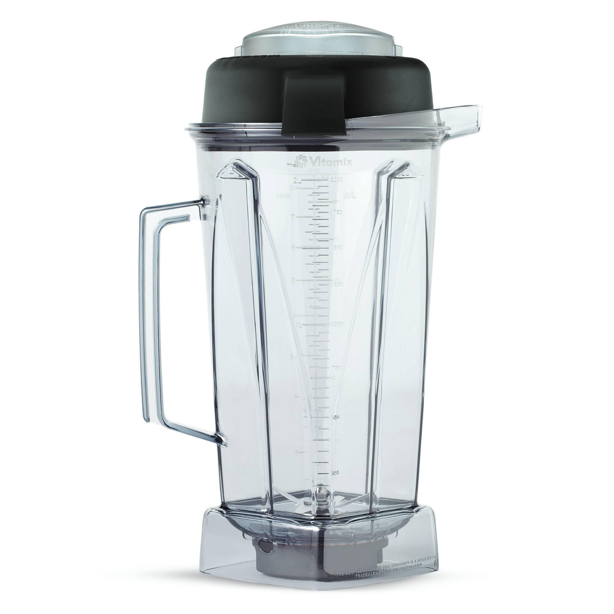 Vitamix 15856 64-ounce clear container front view for large batches