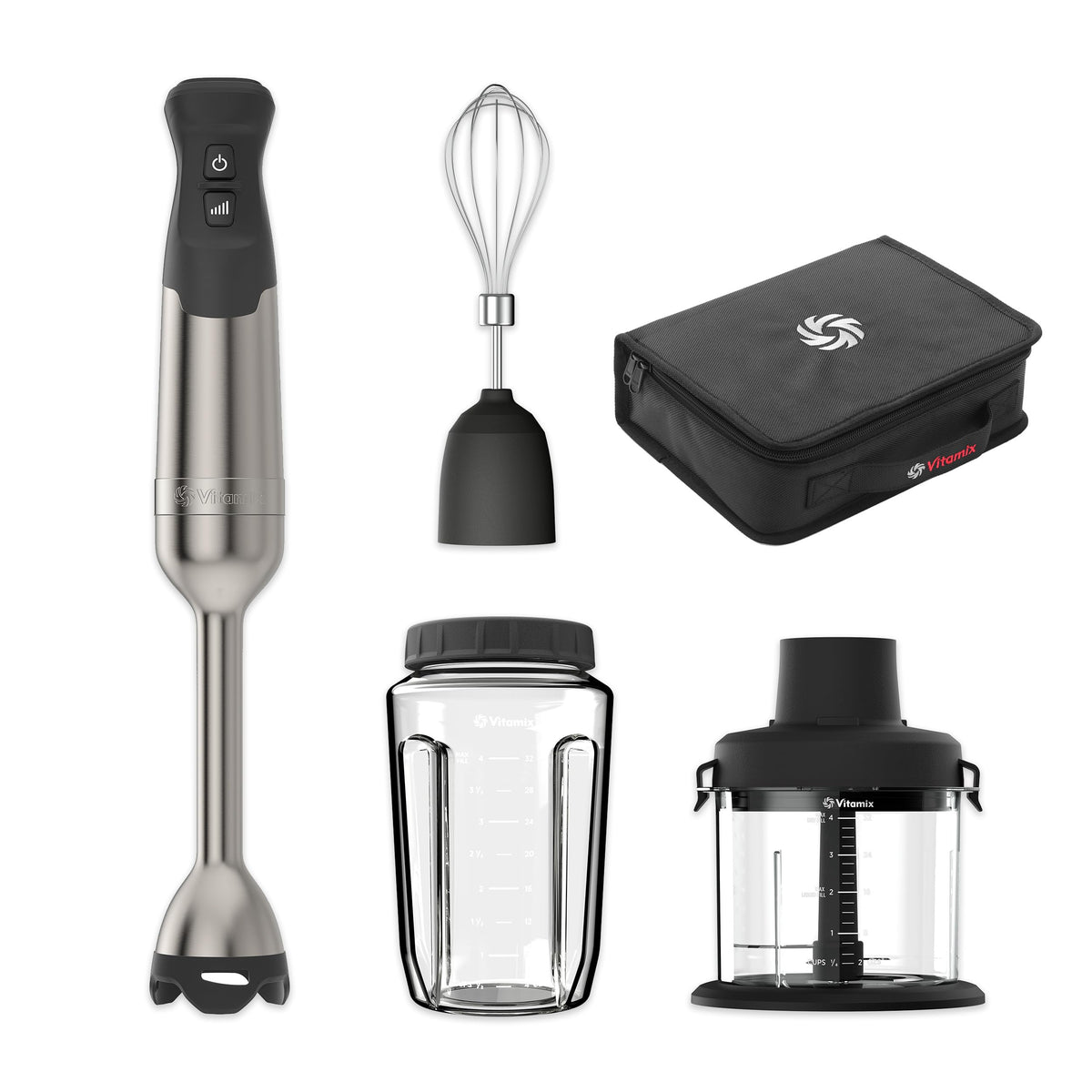 Vitamix immersion blender product shot showing versatile blending capability for creamy textures
