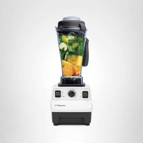 Vitamix 5200 white kitchen setup showcases a professional-grade appliance.