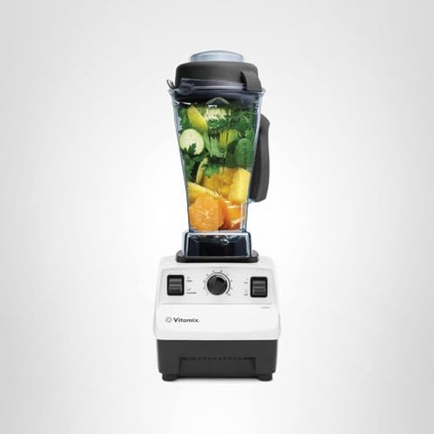 Vitamix 5200 white kitchen setup showcases a professional-grade appliance.