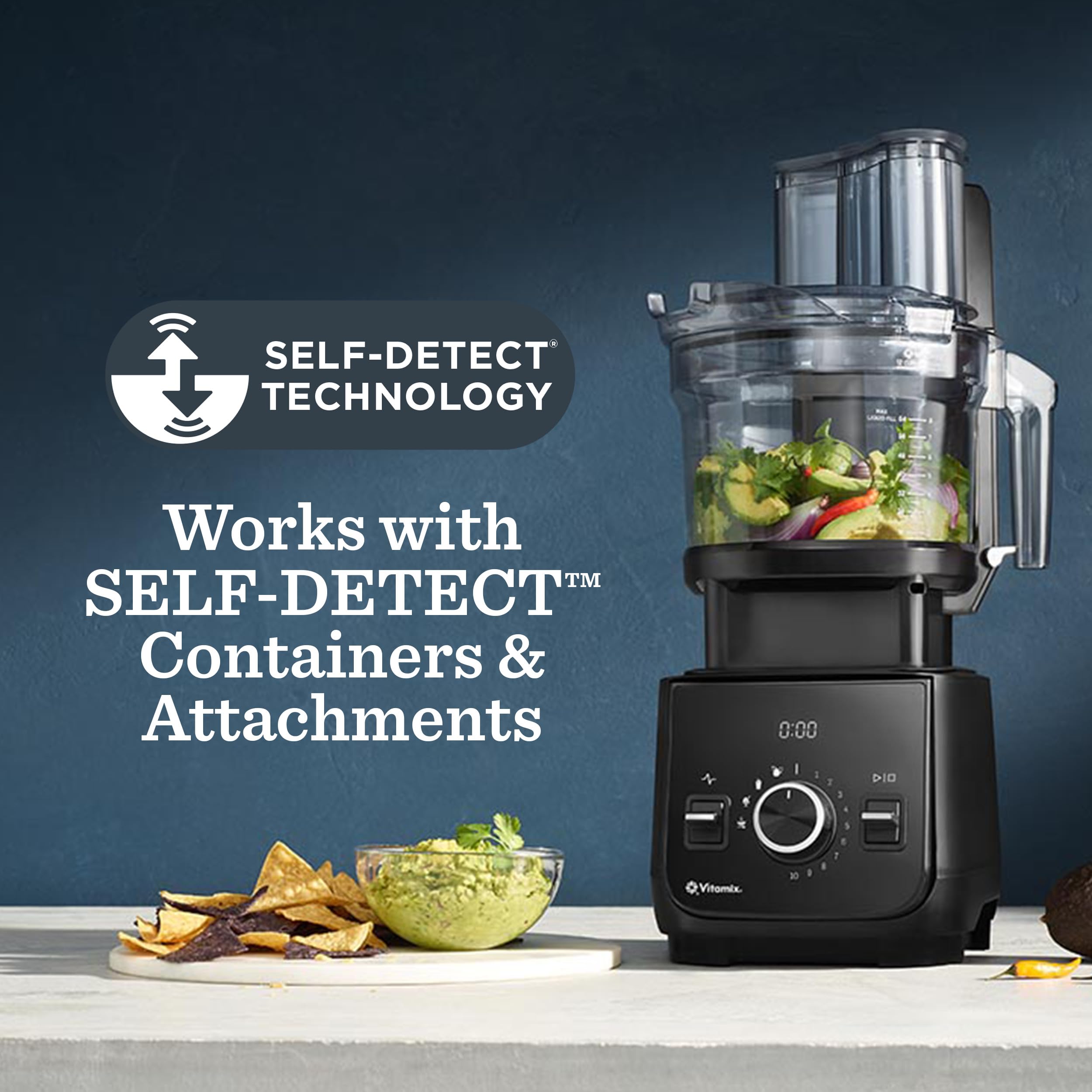 Vitamix Ascent X2 self-cleaning program for quick cleanup