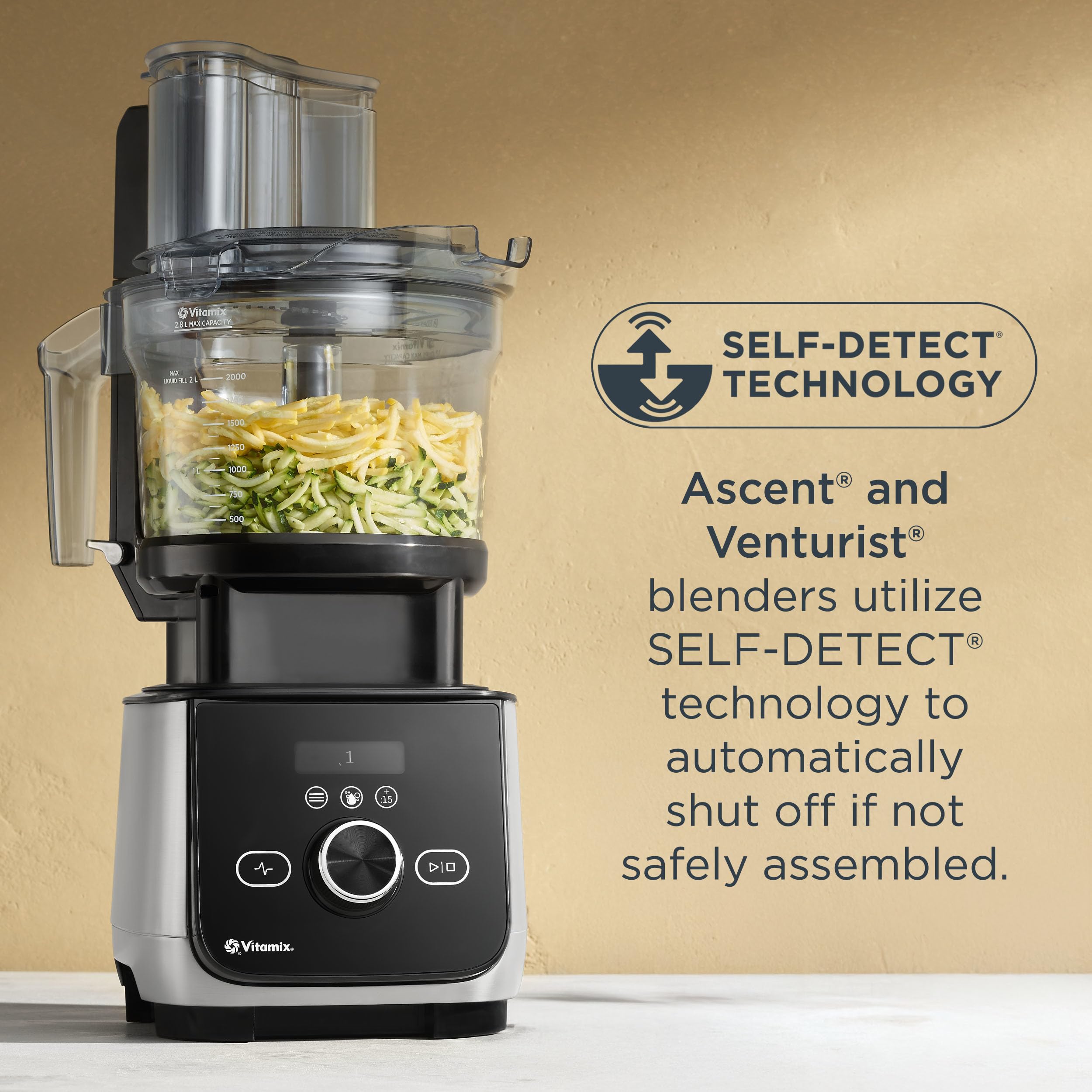 Coarse shred disc for thick slices with Vitamix attachment