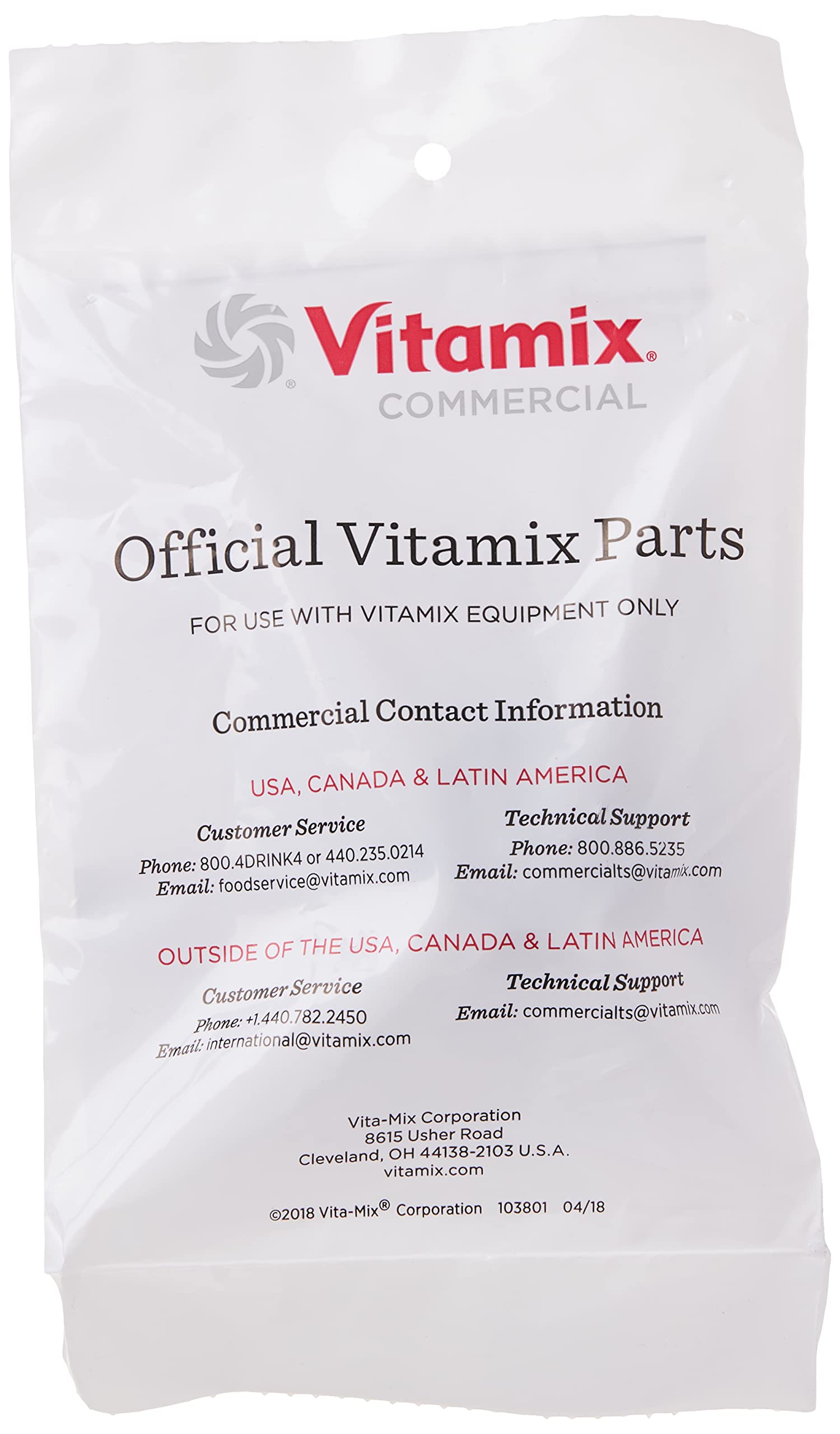 Vitamix Drive Socket Kit Metal 891 in packaging shows ready-to-use replacement part