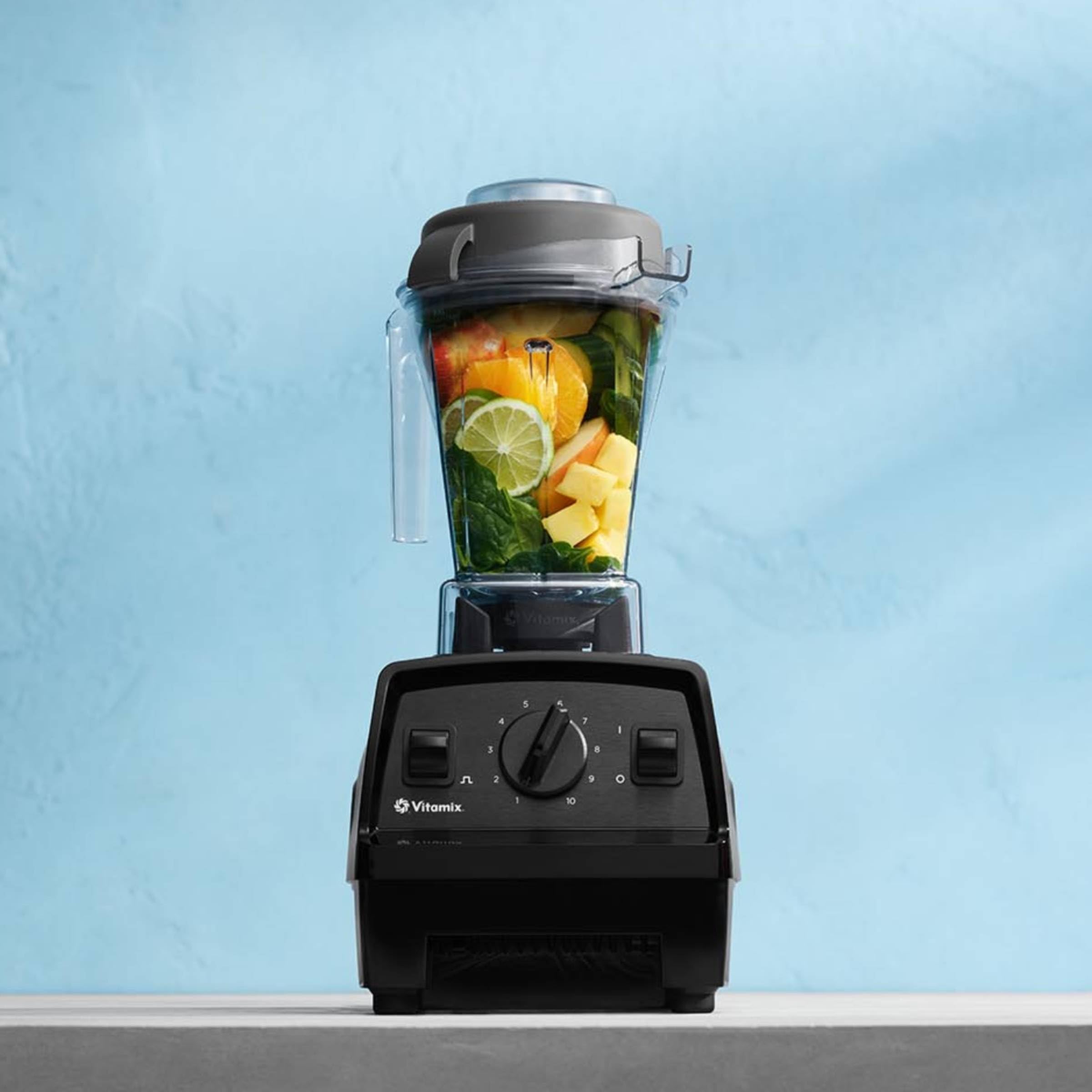 Vitamix Explorian E310 48-ounce container ready for smoothies and soups.