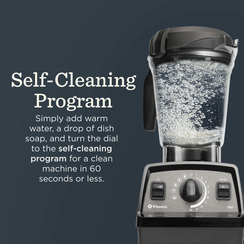 Vitamix Propel 750 2.2 HP motor powers tough ingredients smoothly