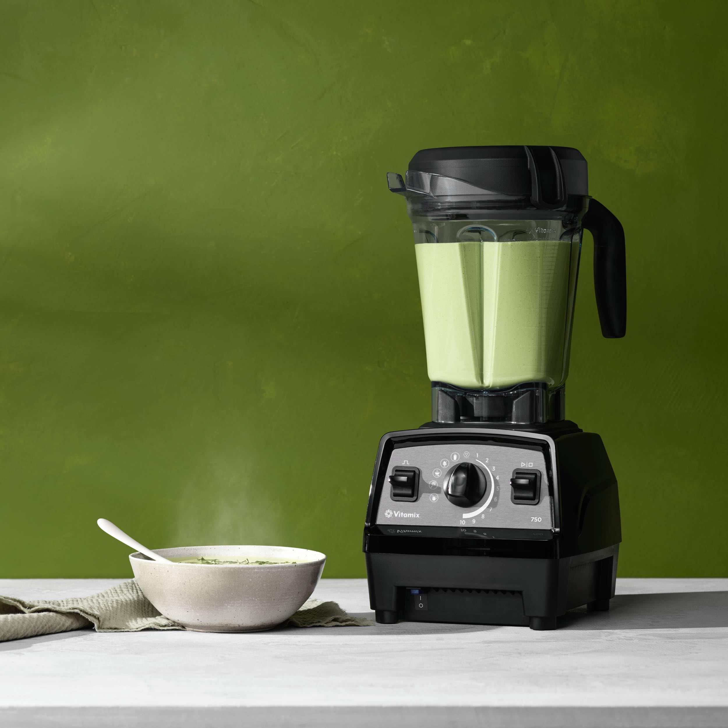Vitamix Propel 750 64-ounce container allows large-batch smoothies and soups.