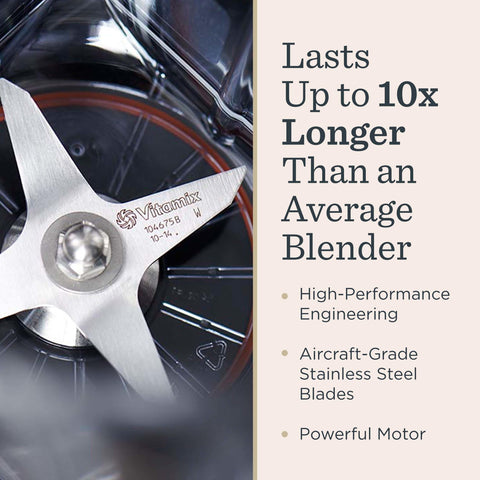 Vitamix Propel 750 durable stainless-steel construction ensures longevity